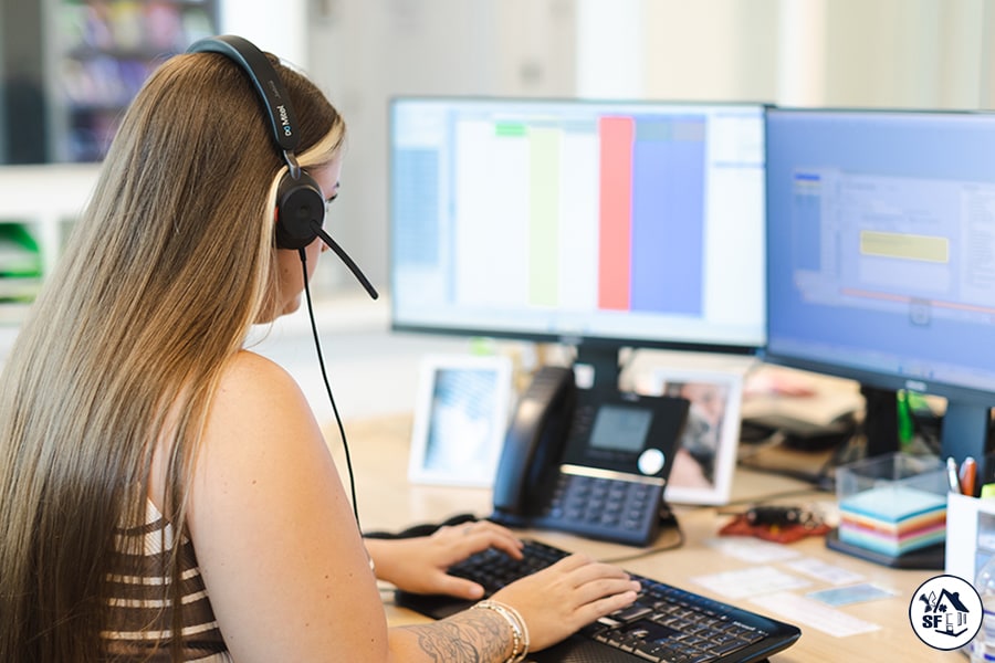 Service familial Charleroi - Accueil rez de chaussée